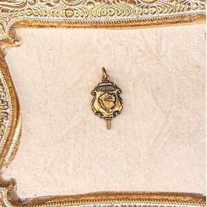 Gold Filled Academic Charm